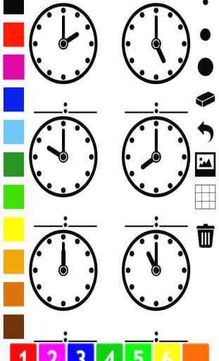 Activo! Libro Para Colorear del Reloj Para Los Niños: Aprender Para Leer el Tiempo Con Muchos Ejercicios 4