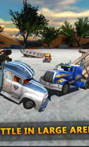 18 Wheeler Truck Crash Derby 4