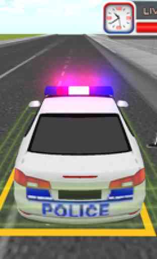 3D de la Policía de coches juegos de conducción si 3