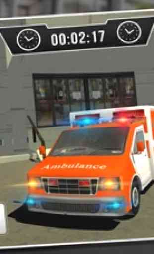 911 ambulancia conductor tráfico de emergencia de rescate 2016 1