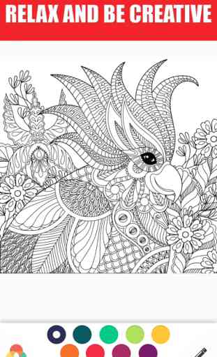 Adult Coloring Relaxing Anxiety Anti Stress Relief 2