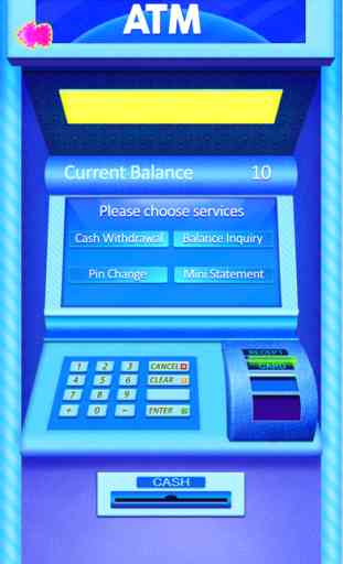 Cajero automático, dinero y tarjeta de crédito 4