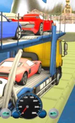 Car Transport-er Truck Driver 3