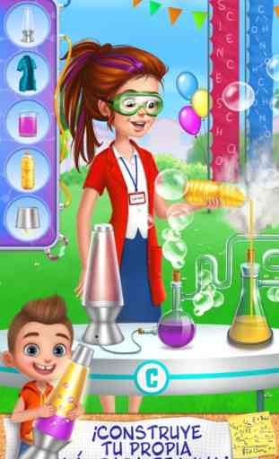Chica estrella de las ciencias 2