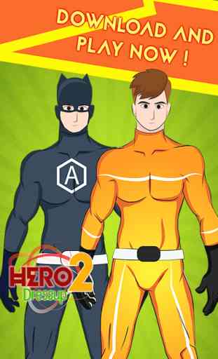 Crear su propio superhéroe justicia Man Dress-Up 2
