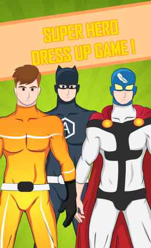 Crear su propio superhéroe justicia Man Dress-Up 4