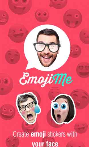 Emoji Me: Crea emojis de caras pegatinas de selfie 1