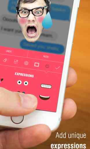 Emoji Me: Crea emojis de caras pegatinas de selfie 3