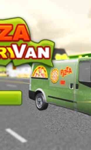 entrega de pizza juego de Van- conductor del camió 1