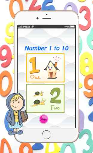 fáciles niños matemáticas: aprender aritmética básica Inglés para el kindergarten 4