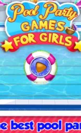 Fiesta de piscina Juegos para chicas y niñas 1