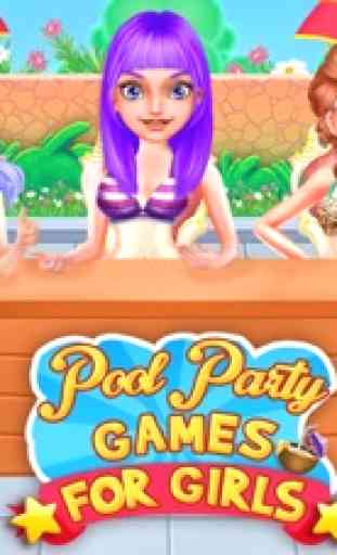 Fiesta de piscina Juegos para chicas y niñas 4