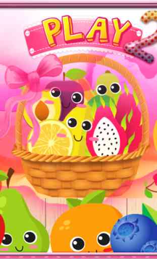 Fruit Vocab & Paint Game 2 - frutas dibujos juego 3