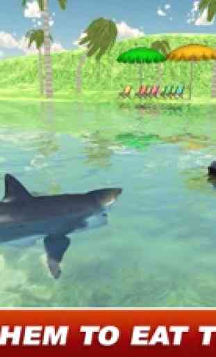 Hambriento Depredador Evolución : Tiburón Ataque 3