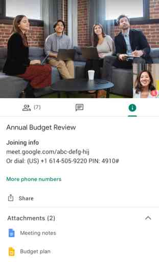 Hangouts Meet de Google 4