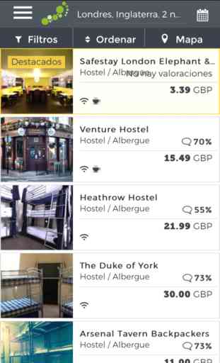 hostelbookers: Hostels y hoteles baratos 2