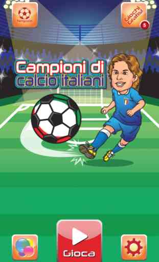 Juego de fútbol de Italia - Italy Football 1