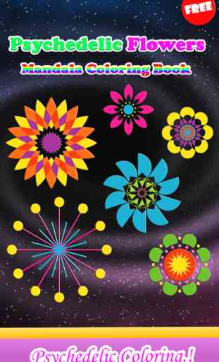 Mandala Flores Libro De Colorear Juego Gratuito 1
