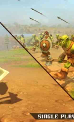 Orcs Battle Simulator - Juego Epic War Commander 3