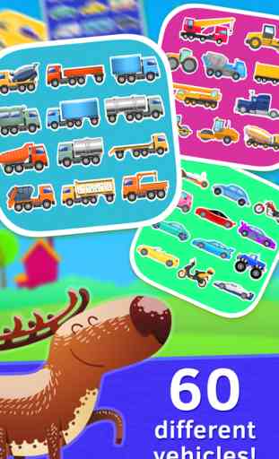 Puzzle de camiones para niños 2
