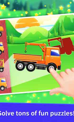 Puzzle de camiones para niños 4