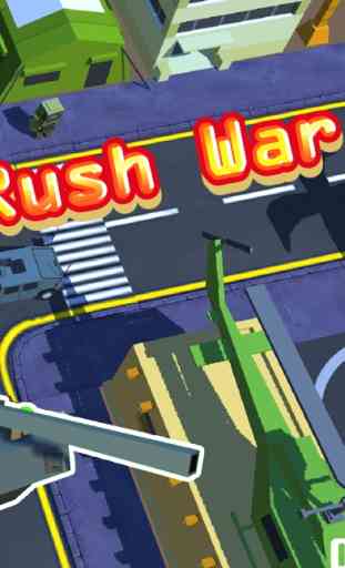 Rush War Traffic - carreras de camiones monstruos 2