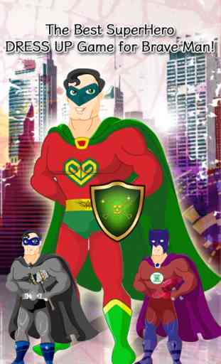 SuperHero Dress Up Crea un juego de personajes 1