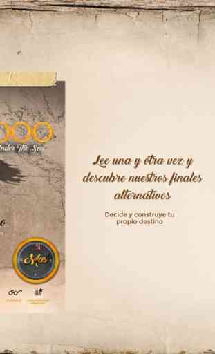 Veinte mil Leguas - Julio Verne Libro interactivo 3