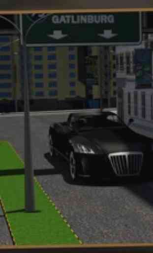3D Gangster Car Simulador - Una simulación conductor mafia loco y juego de aparcamiento 3