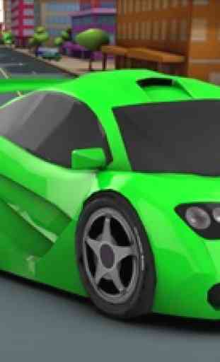 3D Race Car Rivals 3D Driving Traffic Zone Free Racing Rider Games 1