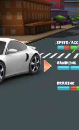3D Race Car Rivals 3D Driving Traffic Zone Free Racing Rider Games 2
