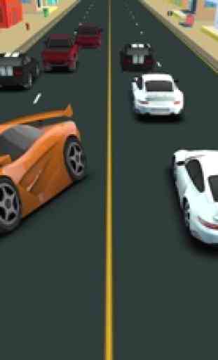 3D Race Car Rivals 3D Driving Traffic Zone Free Racing Rider Games 4