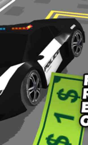 3D Zig-Zag  Car -  On The Run with Maze Road Racing Game 1
