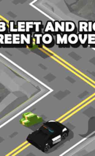 3D Zig-Zag  Car -  On The Run with Maze Road Racing Game 2