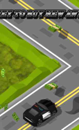 3D Zig-Zag  Police Chase  Cars -  Highway Hot Escape from Tokyo Street 2