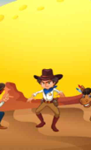 Activo! Juego para los niños para aprender sobre los vaqueros, los indios y el Lejano Oeste 2