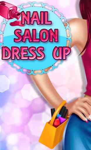 `Awesome Nails Salon Dress Up Girl Beauty Make over Spa Free 4