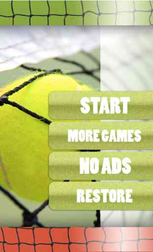 3D Tennis Fácil Flick Bola-Juego Gratis 4