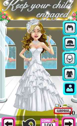 A Wedding Day Makeover Fashion Salon Dressing Up Game 1