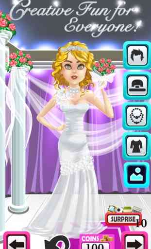 A Wedding Day Makeover Fashion Salon Dressing Up Game 4