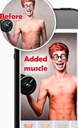 ABS Booth: editor de fotos musculos del abdomen 4