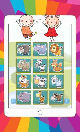 Animals Matching : Juego educativo para niños 4