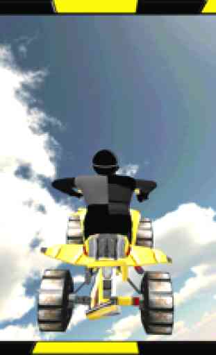 Aventura de Moto Quad Extreme Racing simulador 3