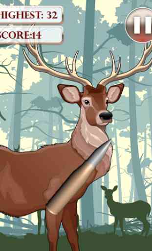 Bullet 3D Deer Hunting Big Game malabares Desafío Pro 2