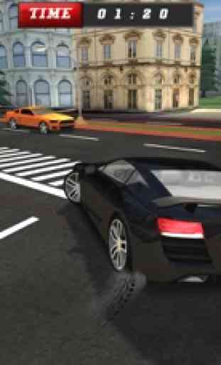 Carreras coches simulador de conducción: Ciudad 3D 4
