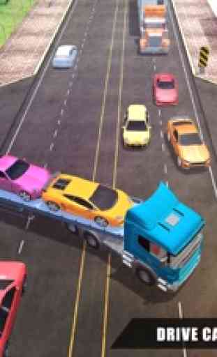 Coche transportador de camiones 3D: simulador de c 4