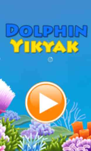 Dolphin YikYak - nadar en el mar recoger estrellas 1