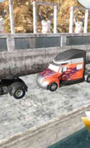 Fuera del camino Camión Simulador:Suciedad Pista C 4