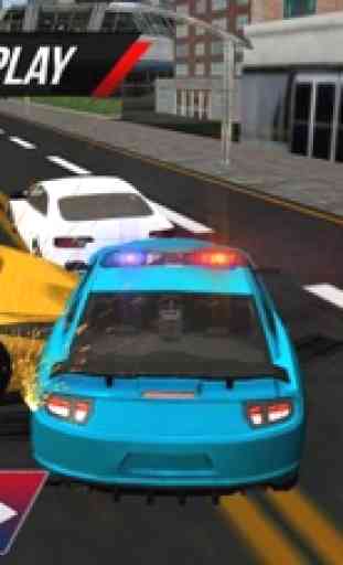 Furious Police Chase criminal - Conducción de coch 2