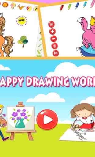 Happy Drawing World 123 4